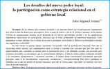 Los desafíos del nuevo poder local: la participación como estrategia relacional en el gobierno local Desafios thumb