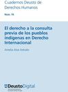 EL DERECHO A LA CONSULTA PREVIA DE LOS PUEBLOS INDÍGENAS EN DERECHO INTERNACIONAL Derecho consulta previa pueblos indigenas thumb